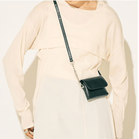 【YENN】CHAIN BELT POUCH