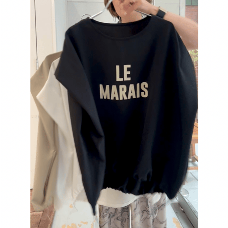【sirodelabonte】LE MARIS タックスリーブプルオーバー