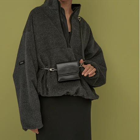 【YENN】CHAIN BELT POUCH