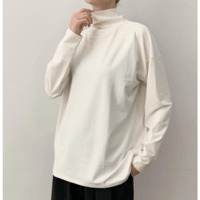【sirodelabonte】 soft warm　highneck pullover
