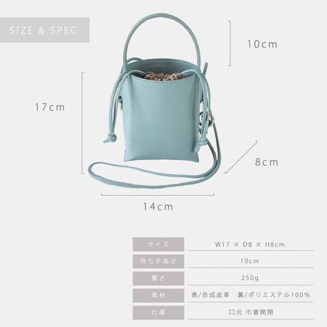 2WAYショルダーバッグ　シュリンク