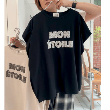 【sirodelabonte】MON ETOILE タックスリーブT