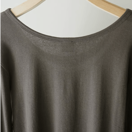 【YENN】 U-NECK LONG TEE
