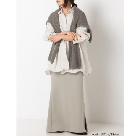 【YENN】 W JERSEY MAXI SK