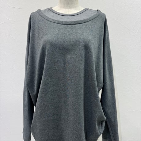 【CYAN  tokyo】レイヤーネックドルマンTOPS