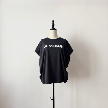 【siro delabonte】LA VAGUE タックスリーブTシャツ