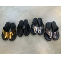トングサンダル　シルバーM.L