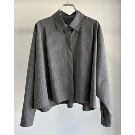 【margaux vintage】ピンストライプブラウス