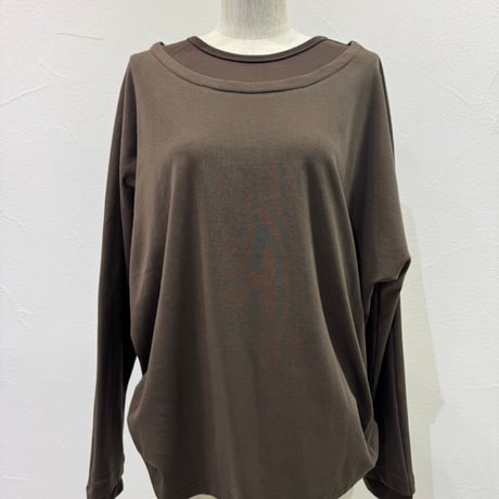 【CYAN  tokyo】レイヤーネックドルマンTOPS