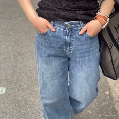 NEWワイドデニム