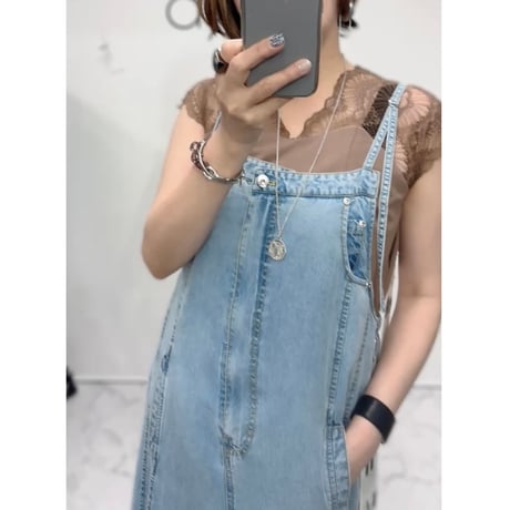 826525  レースフレアタンクトップ