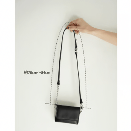 【YENN】CHAIN BELT POUCH