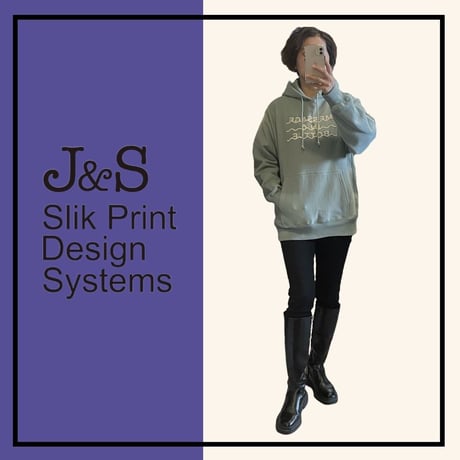 J&S オリジナルパーカー「Message in a bottle」