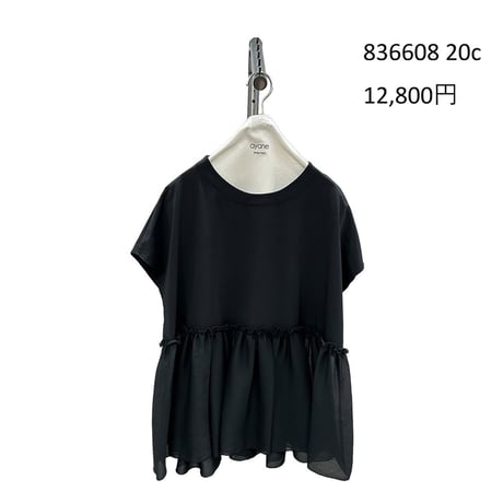 836608シアードッキングブラウスT