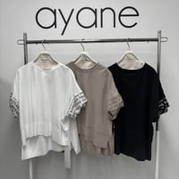 826515  ツイストスリーブTシャツ