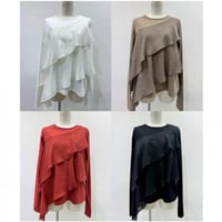 【CYAN  tokyo】アシメフリルコンビTOPS