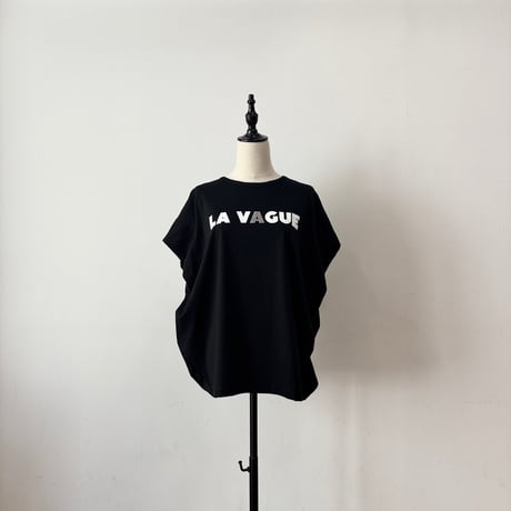 【siro delabonte】LA VAGUE タックスリーブTシャツ