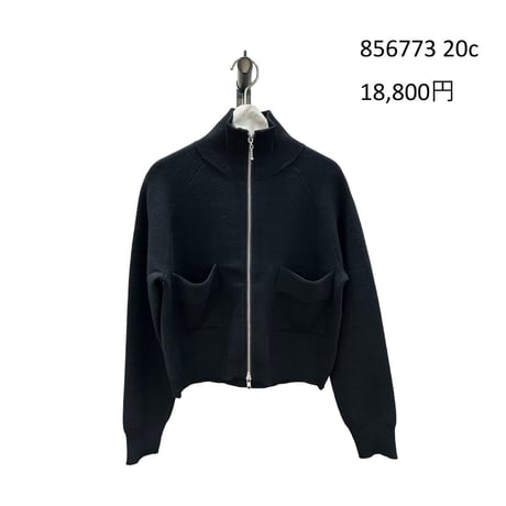 7856773  ジップアップニットブルゾン