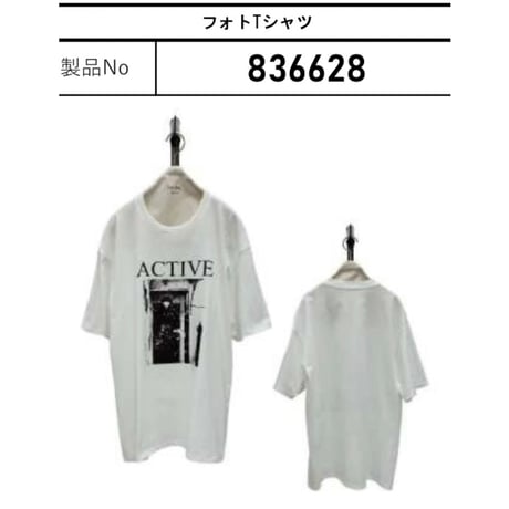 836628 フォトTシャツ
