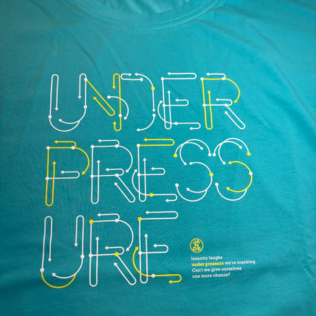 UNDER PRESSURE　riccaオリジナルT design by J&S