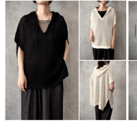 【sirodelabonte】 mesh foody vest
