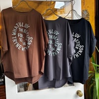 【LUGIVA】 サークルプリントTシャツ