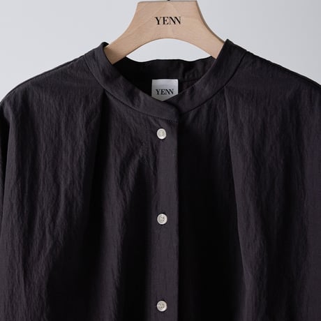 【YENN】ラウンドフォルムシャツ