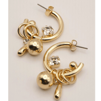 【CHIGNON】ｼﾞﾝｸﾞﾙﾌｰﾌﾟﾋﾟｱｽ