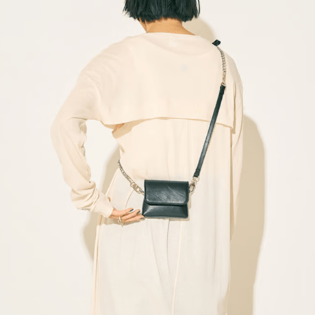 【YENN】CHAIN BELT POUCH