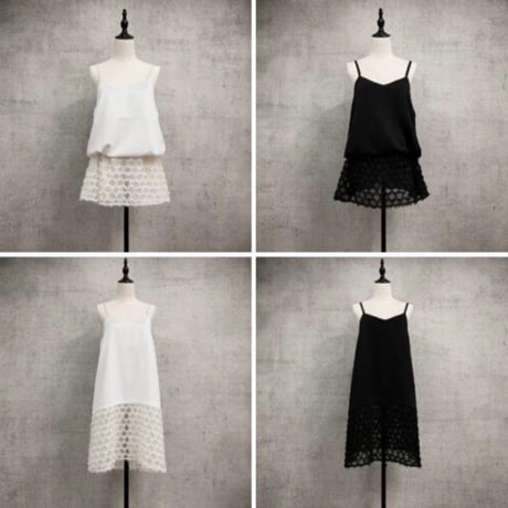 【sirodelabonte】 4way docking camisole