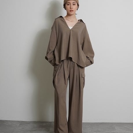 【CYAN  tokyo】バックフレアスキッパーPO