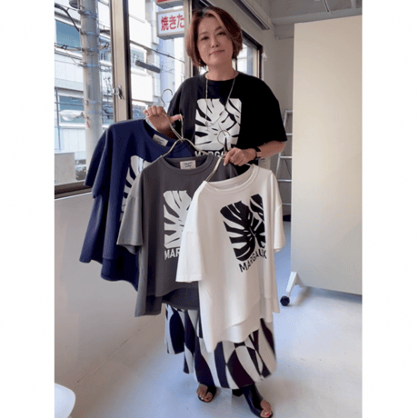 【MARGAUX VINTAGE】plant logo T