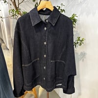 【cafune】10oz denim dolman jacket