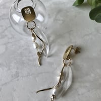 天使の羽ピアス