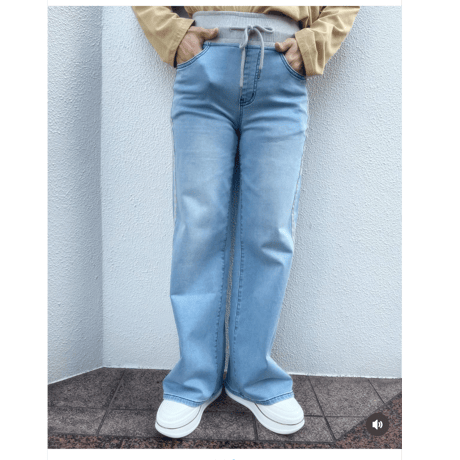【新色入荷】INDKNIT インディニット サイドラインワイドパンツ