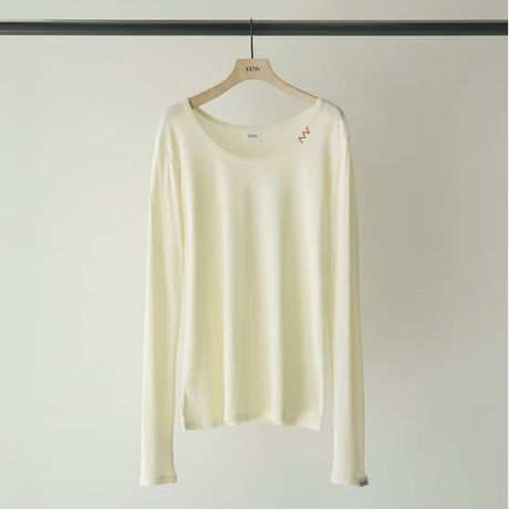 【YENN】 U-NECK LONG TEE