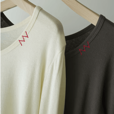 【YENN】 U-NECK LONG TEE