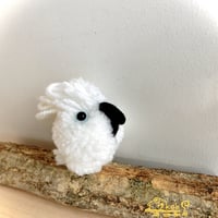 もけもけルリメタイハクオウムさんのキーホルダー