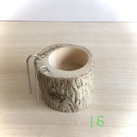 とりさんのいちょうでできた小さいごはん入れ 　16