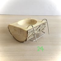 とりさんのいちょうでできた小さいごはん入れ 　24