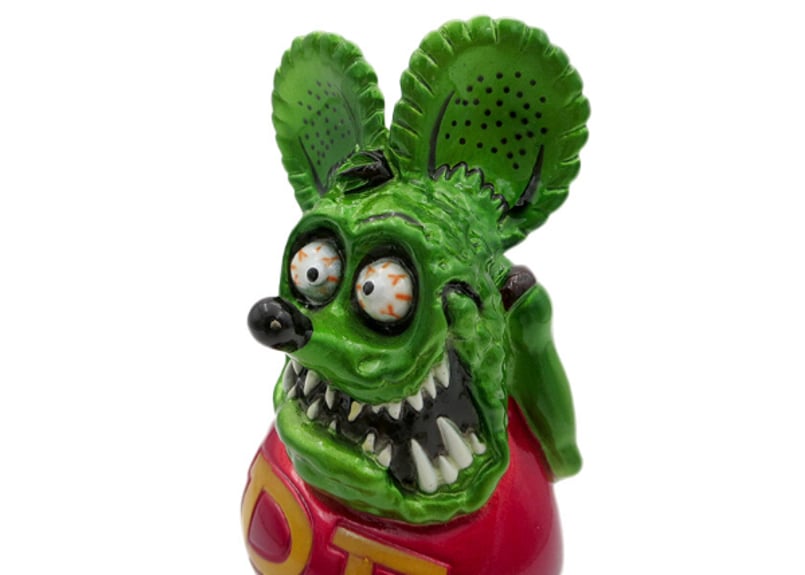 ラットフィンク ボビングヘッド グリーンメタリック【RAT FINK ラットフィンク ボビングヘッド グリーンメタリック【RAT FINK