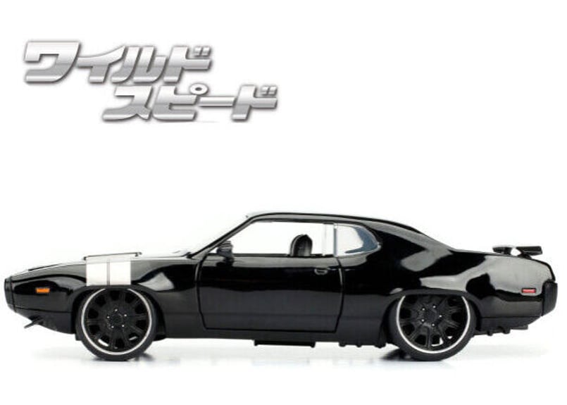 ダイキャストカー ワイルドスピード 1/24 PLYMOUTH GTX ブラック | 132