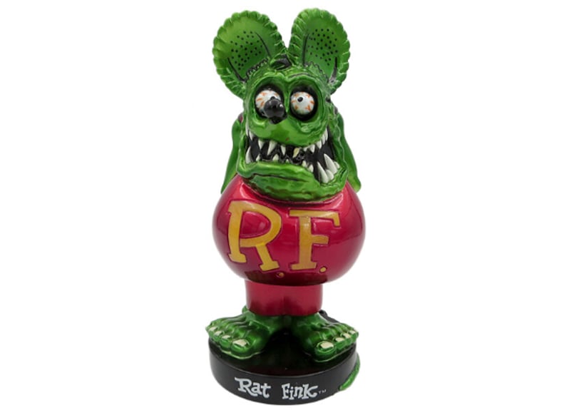 ラットフィンク ボビングヘッド グリーンメタリック【RAT FINK