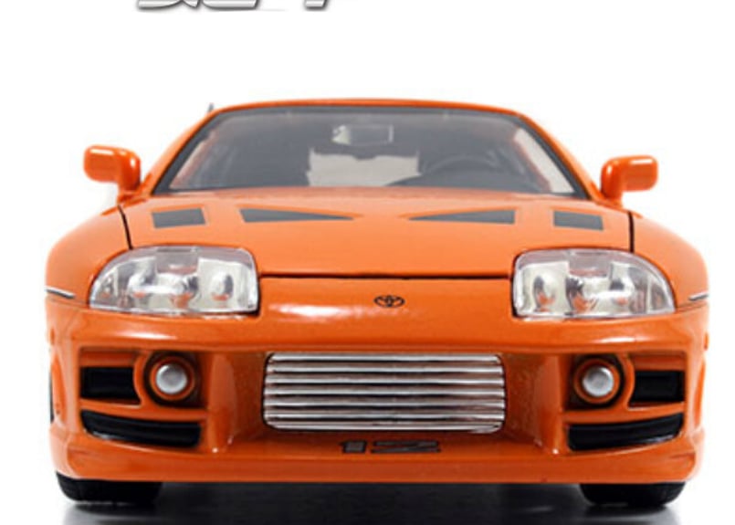 JADATOYS 1/24 トヨタ スープラ ブライアン ポールウォーカー ワイルド