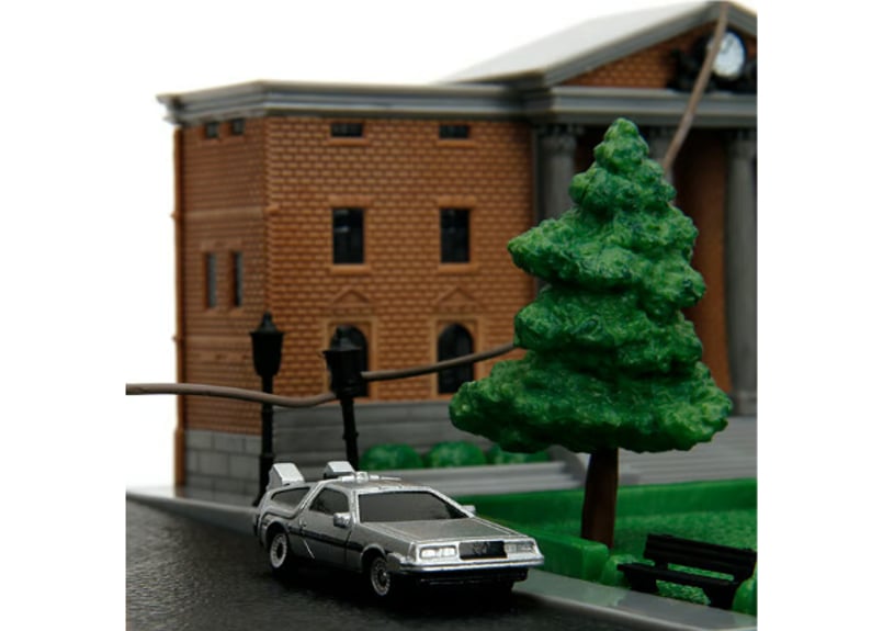 バックトゥザフューチャー ジオラマ NANO SCENE BTTF HILLVALLEY CO