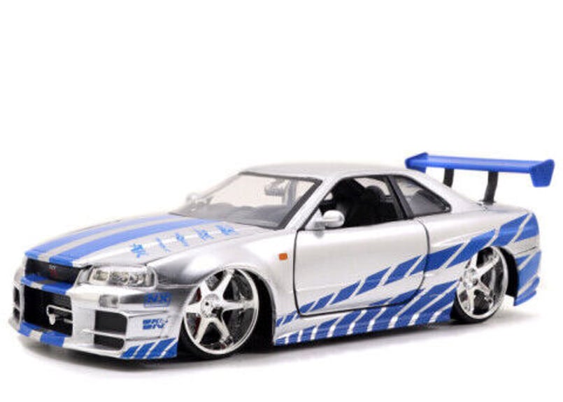 ワイルドスピードダイキャストカー BRIAN'S NISSAN SKYLINE