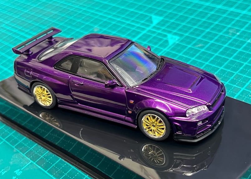 ixo/イクソ 1/43 日産 スカイライン GT-R R34 2002年 ixo/イクソ 1/43 日産 スカイライン GT-R R34 2002年
