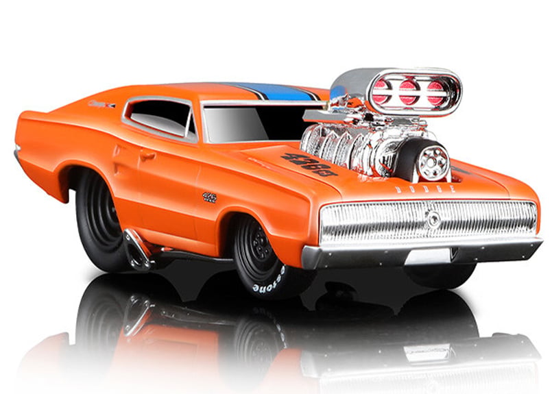 ダッジチャージャー　マッスルマシーン Muscle Machines 1/64 1966 Dodge Charger ダッジ チャー