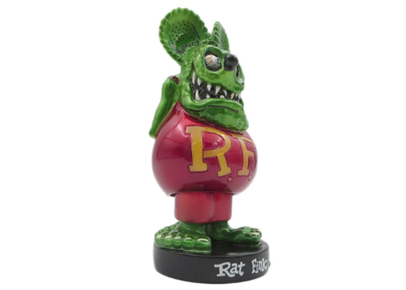 ラットフィンク ボビングヘッド グリーンメタリック【RAT FINK ラットフィンク ボビングヘッド グリーンメタリック【RAT FINK