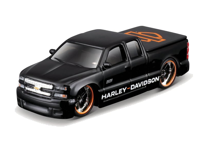 Maisto 1/64 ダイキャストミニカー 6種セット ハーレーダビッドソン